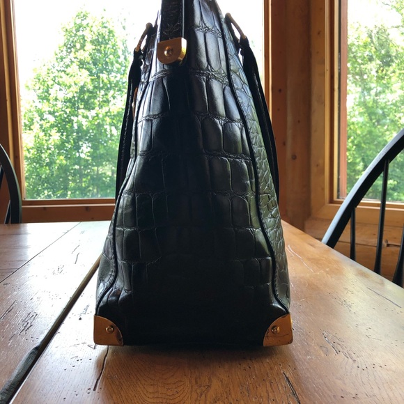 Rafe New York Crocodile Embossed Tote - Picture 6 of 12